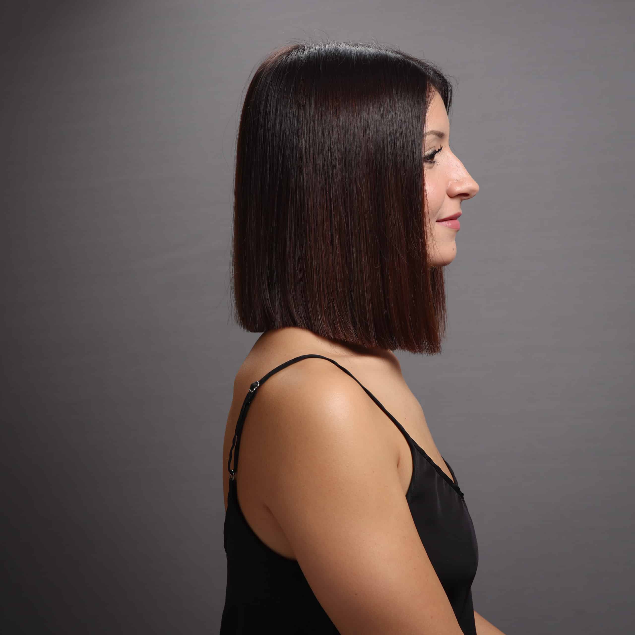 Portrait coiffure femme salon louis XVII La Rochelle