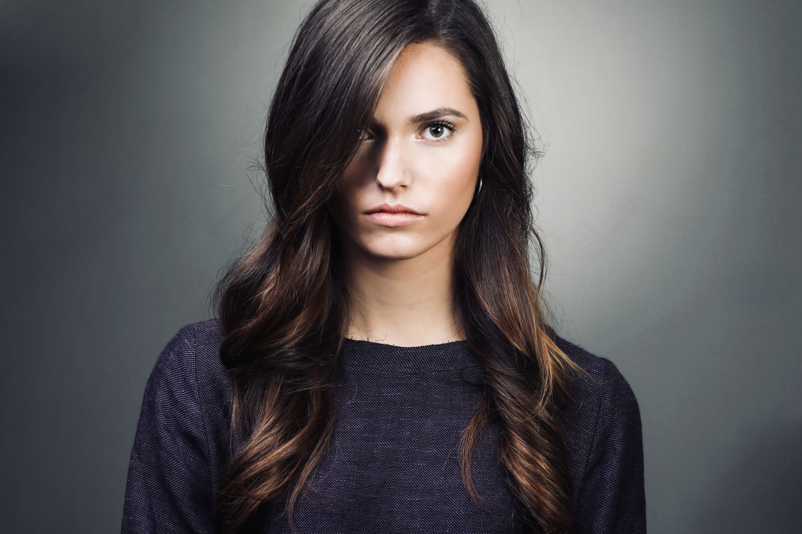 Portrait coiffure femme salon louis XVII La Rochelle