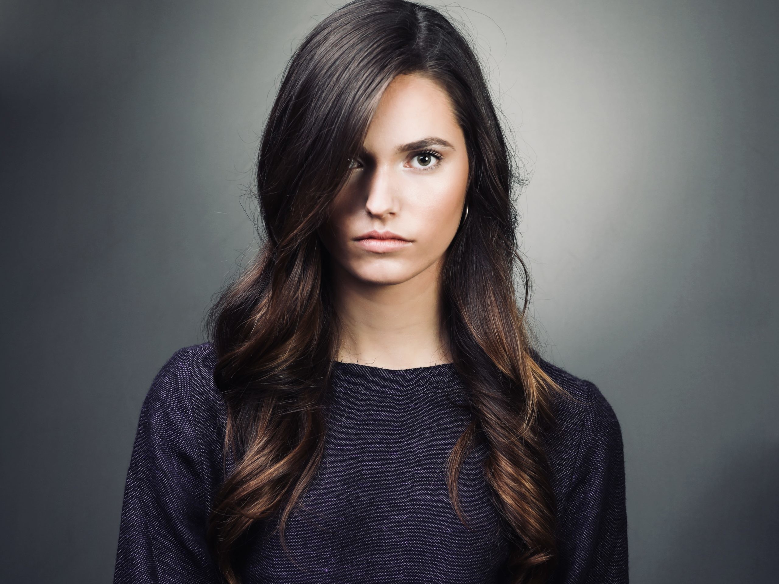 Portrait coiffure femme salon louis XVII La Rochelle