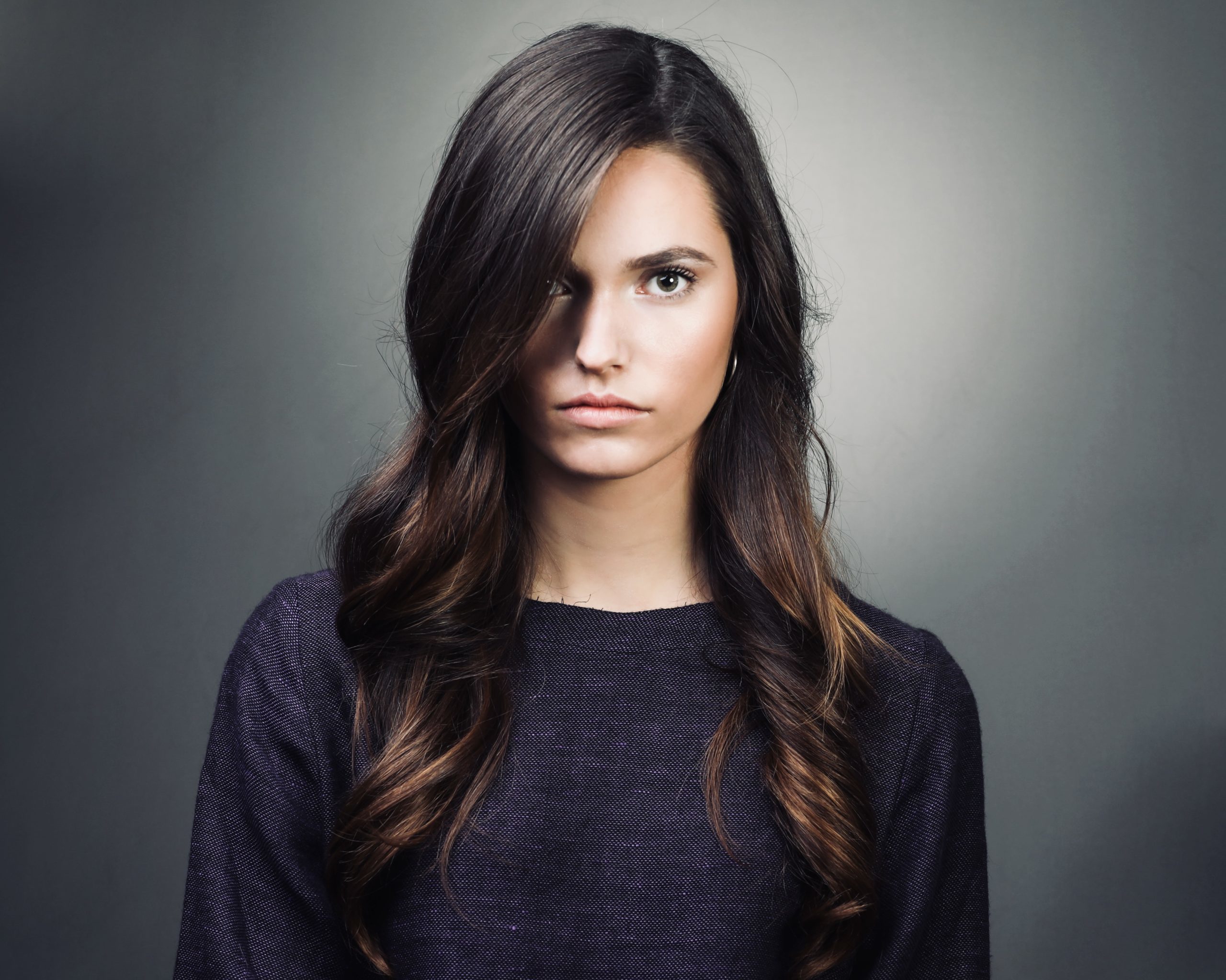 Portrait coiffure femme salon louis XVII La Rochelle